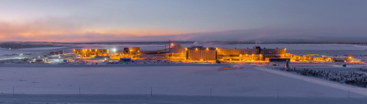 Electrical installations and maintenance work at the Kevitsa mining site